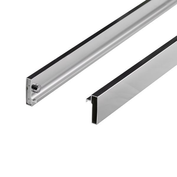 Душові двері в нішу Qtap Taurus CRM201-11.C6 97-108x200 см, скло Clear 6 мм, покриття CalcLess SD00039722 фото