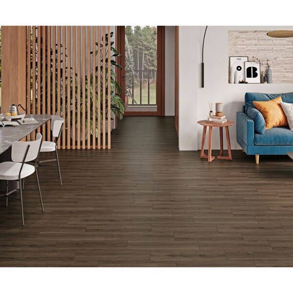 Керамограніт Cersanit Calmwood Brown 18,5x59,8 см 578660 фото