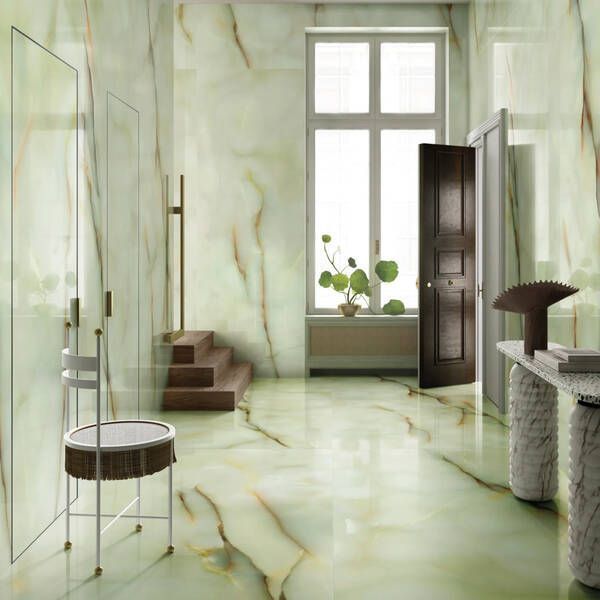 Керамогранит Emil Ceramica Onyx Giada Full Lappato Rett. 60х120 см 560655 фото