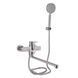 Смеситель для ванны Lidz Luna 005 (c душевым гарнитуром) (k35) LDLUN005NKS46093 Nickel SD00052217 фото 1