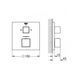 Змішувач для ванни GROHE GROHTHERM CUBE 24155000 69721 фото 2