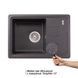 Кухонна мийка Lidz 620x435/200 GRF-13 (LIDZGRF13620435200) SD00043259 фото 3