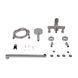 Смеситель для ванны Lidz Luna 005 (c душевым гарнитуром) (k35) LDLUN005NKS46093 Nickel SD00052217 фото 5
