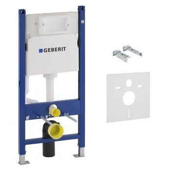 Geberit Duofix монтажний комплект для підвісного унітазу, Н112, 12 см (UP100) без клавіші 52234 фото