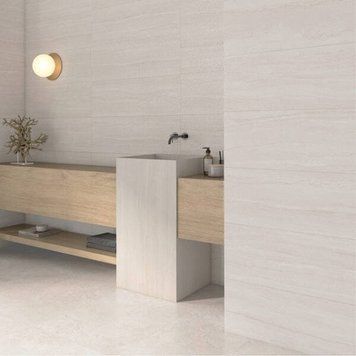Плитка Ceramica Deseo Pris. Vein Easton Marfil 30x90 см 596533 фото