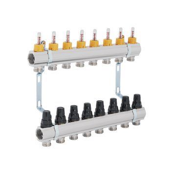 Коллектор с расходомерами Thermo Alliance Forte 1" 8 выходов SF001W8 SD00039947 фото