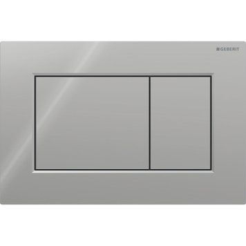 SIGMA01 SQUARE смывающая клавиша для двойного смыва, глянцевый хром 100340 фото
