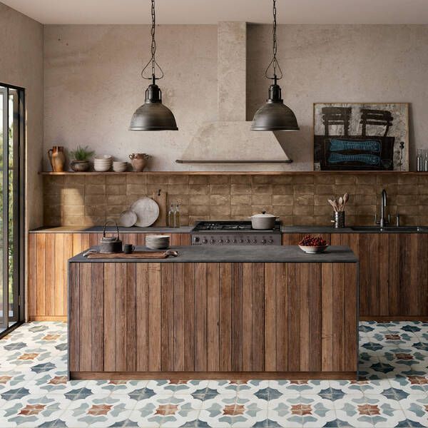 Керамогранит Peronda Fs Farfalla Blue/45x45x0,95 45x45 см 594492 фото
