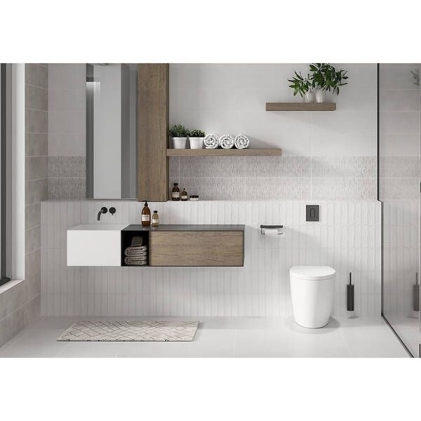 Плитка Opoczno Ua Flow Brown 20x60 см 477694 фото