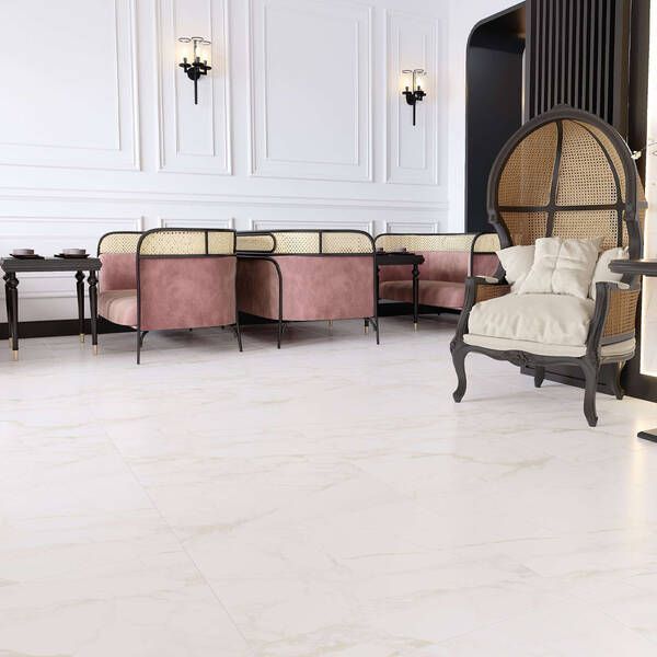 Керамогранит Golden Tile Imperial Белый 3G0580 60x60 см 589139 фото
