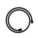 DESIGNFLEX шланг для душу 1250 мм, колір чорний матовий 97399 фото 1