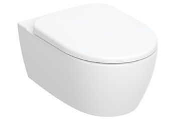 SMYLE Round унитаз подвесной Rimfree, воронковидный, закрытая форма, с сиденьем с крышкой Soft Close 102543 фото