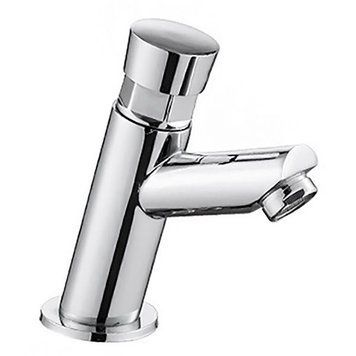 PUSH кран для холодної води, нажимний, хром 74579 фото