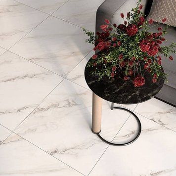 Керамограніт Cersanit Riviera White Satin Rect 59,8x59,8 см 598892 фото