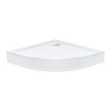 Душовий піддон Qtap Robin 309912C 90x90x12 см + сифон SD00046985 фото