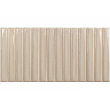 Плитка WOW Sweetbars Sweet Deep White Gloss 12,5х25 см 540033 фото