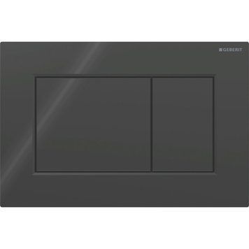 SIGMA01 SQUARE смывающая клавиша для двойного смыва, черный 100341 фото