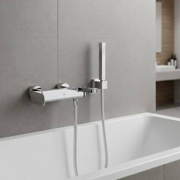 Змішувач для ванни Grohe Plus 33547004 з душовим набором, хром 597373 фото