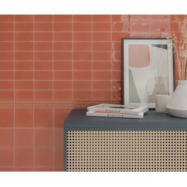 Плитка WOW Fayenza Coral Gloss 6,2х12,5 см 540030 фото