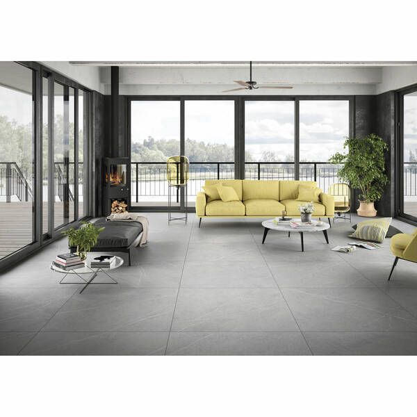 Керамограніт Almera Ceramica Portobello Gris 100x100 см 427158 фото