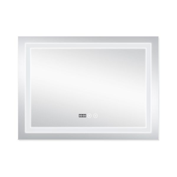 Дзеркало Qtap Mideya (DC-F904) 800х600 з LED-підсвічуванням Touch, з димером QT2078F904W SD00034651 фото