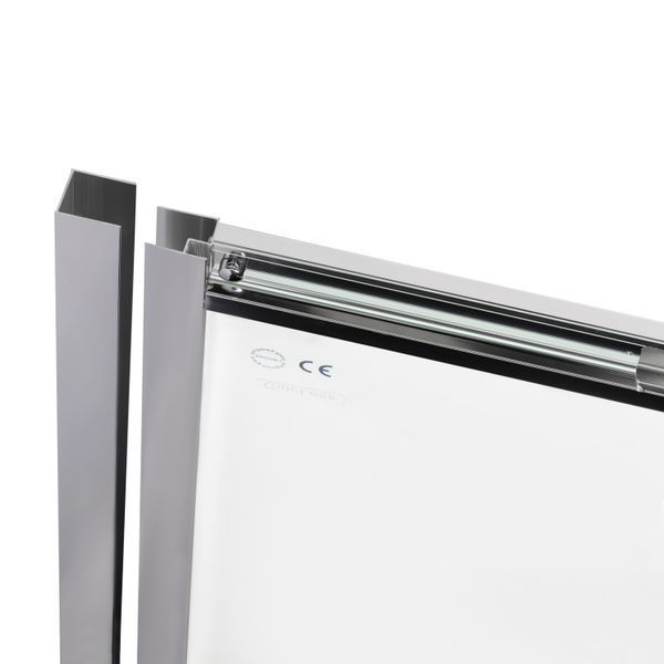 Душевая дверь в нишу Qtap Taurus CRM2013-14.C6 130-140x200 см, стекло Clear 6 мм, покрытие CalcLess SD00045298 фото