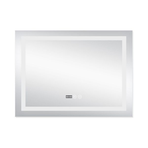 Дзеркало Qtap Mideya (DC-F904) 800х600 з LED-підсвічуванням Touch, з димером QT2078F904W SD00034651 фото