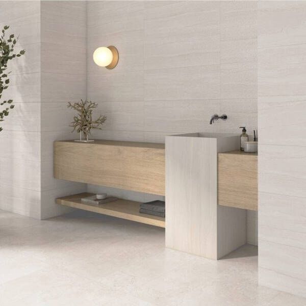 Плитка Ceramica Deseo Pris.Rlv Vein Easton Marfil 30x90 см 596535 фото