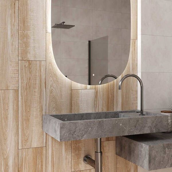 Керамограніт Cersanit Flaxwood Beige 18,5x59,8 см 563523 фото