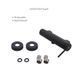 Комплект для душа Qtap Robin Black: Смесители QTROB4060102B+QTROB1060M102B+Держатель QT829910842854OB+Шланг QT054BL43074+Лейка QTRUC125BLM45776 SD00054259 фото 4