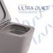 Унитаз подвесной Tern Ultra Quiet 490&times;365&times;325&nbsp;мм, Stone Grey, с сиденьем Slim Duroplast / Soft-close / Quick Release QT17332303ASSG Qtap SD00054289 фото 3