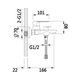 Смеситель для ванны Lidz Latwa 006 (c душевым гарнитуром) (k35) LDLAT006CRM45414 Chrome SD00051538 фото 2