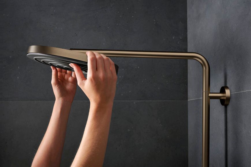 PULSIFY S PURO Showerpipe душевая система 260 с термостатом, цвет шлифованная бронза 97292 фото