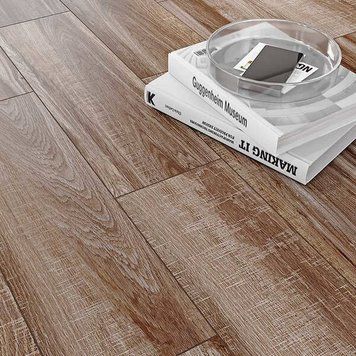 Керамограніт Cersanit Flaxwood Brown 18,5x59,8 см 563527 фото