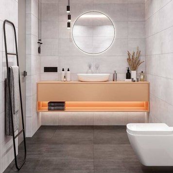 Керамограніт Golden Tile Strada антрацит 5NУ580 60х60 см 587801 фото