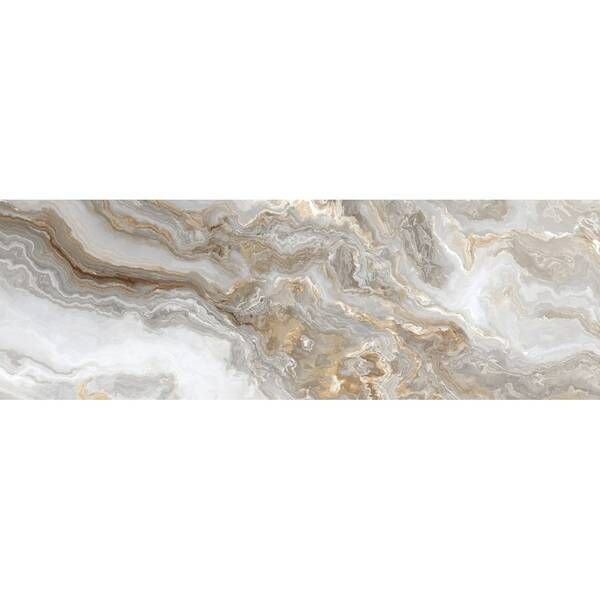 Плитка Ceramica Deseo Arabesque Grey Dark 30х90 см 534653 фото