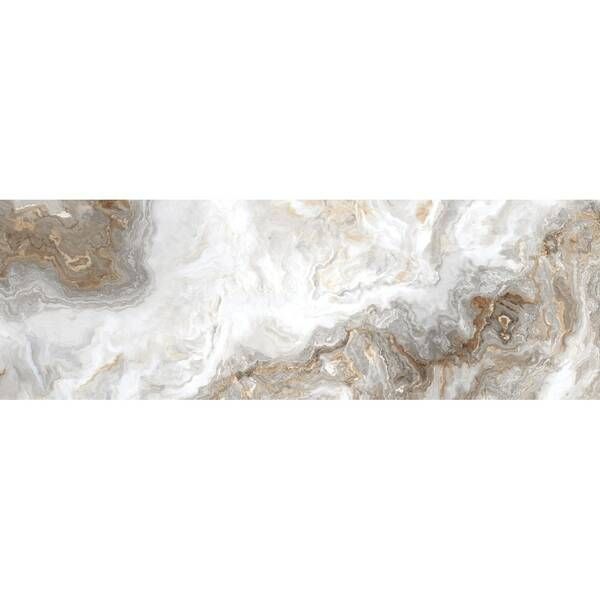 Плитка Ceramica Deseo Arabesque Grey Dark 30х90 см 534653 фото