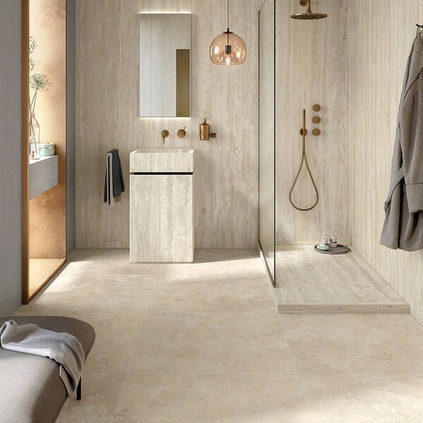 Керамогранит Mirage Elysian Travertino Light Cross EY 13 NAT SQ 60x120 см 549081 фото