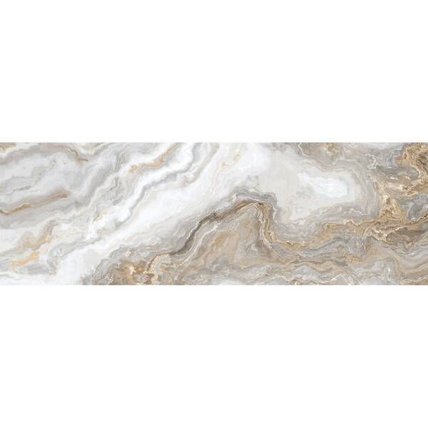 Плитка Ceramica Deseo Arabesque Grey Dark 30х90 см 534653 фото