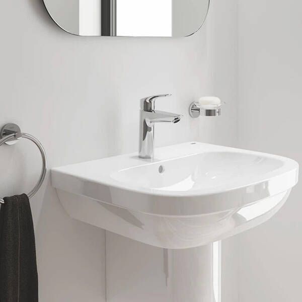 Змішувач для раковини Grohe Eurosmart 23923003 з донним клапаном клік-клак, хром 605543 фото