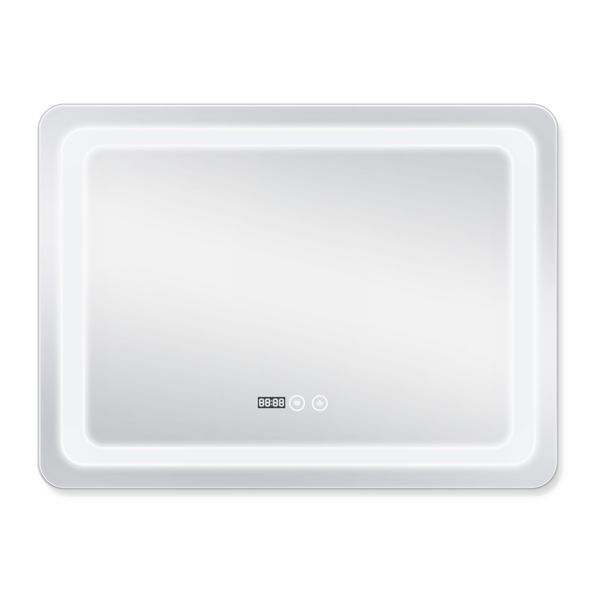 Дзеркало Qtap Mideya (DC-F908) 800х600 з LED-підсвічуванням Touch, з димером QT2078F908W SD00034652 фото