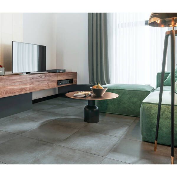 Керамограніт Lasselsberger Rako Abetone DAK62839 dark grey 59,8x59,8 см 539725 фото