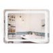 Дзеркало Qtap Mideya (DC-F908) 800х600 з LED-підсвічуванням Touch, з димером QT2078F908W SD00034652 фото 1