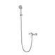 Смеситель для душа Lidz Aria 010 (с душевым гарнитуром) (k35) LDARI010NKS43361 Nickel SD00049484 фото 3