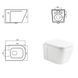 Унитаз подвесной Devit UP 3020120 Clean Pro с сиденьем soft-close, quick-fix 413621 фото 3