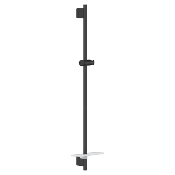RAINSHOWER SMARTACTIVE душова штанга 90см з поличкою, колір чорний матовий 94739 фото