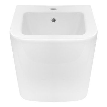Біде підвісне Qtap Crow 520х360х290 White QT05555370W SD00040387 фото