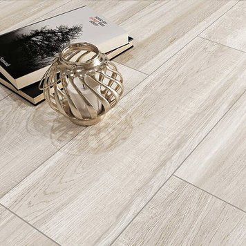 Керамограніт Cersanit Flaxwood Light Gtry 18,5x59,8 см 563533 фото