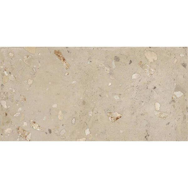 Керамограніт Italgraniti FL08BAC I Cementi Ivory Ciottolo Sq. 60х120 см 597608 фото