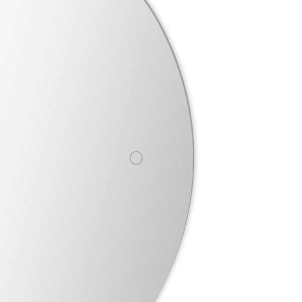 Дзеркало Qtap Taurus HR800 з LED-підсвічуванням Touch, з антизапотіванням, з димером, рег. темп. кольору (3000-6500K) QTTAUHR800 SD00055398 фото